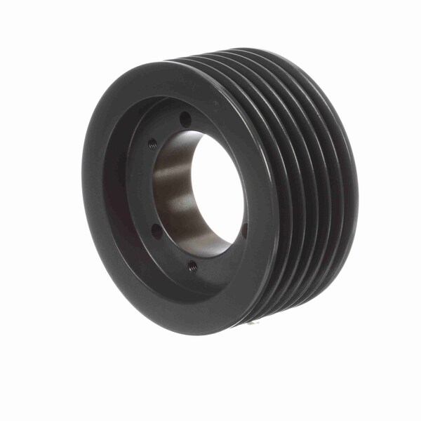 6 Groove Cast Iron Bushed Bore Multiple Sheave, 63V600SK